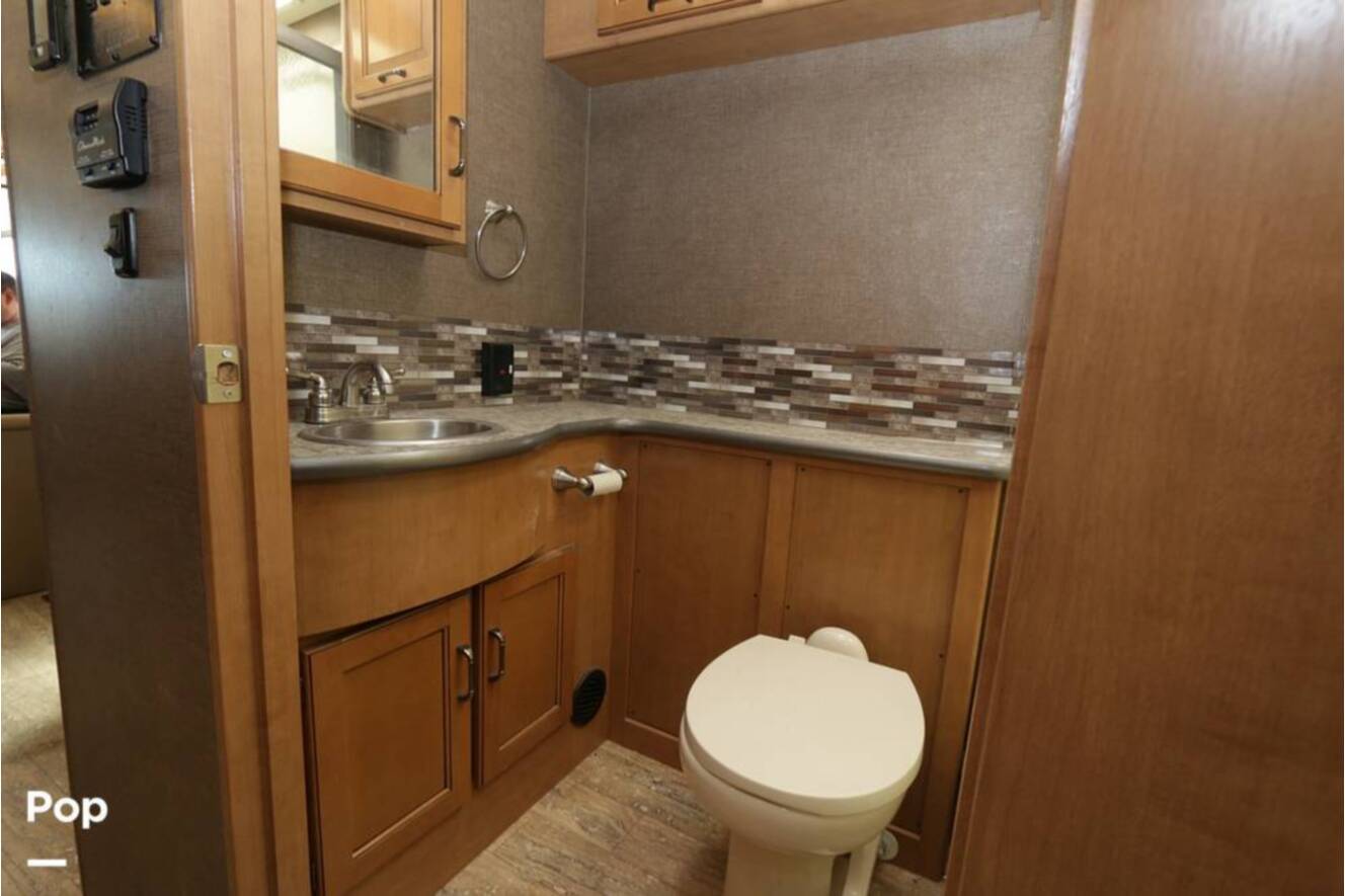 A photo of this 2017 Thor Motor Coach Hurricane 34J