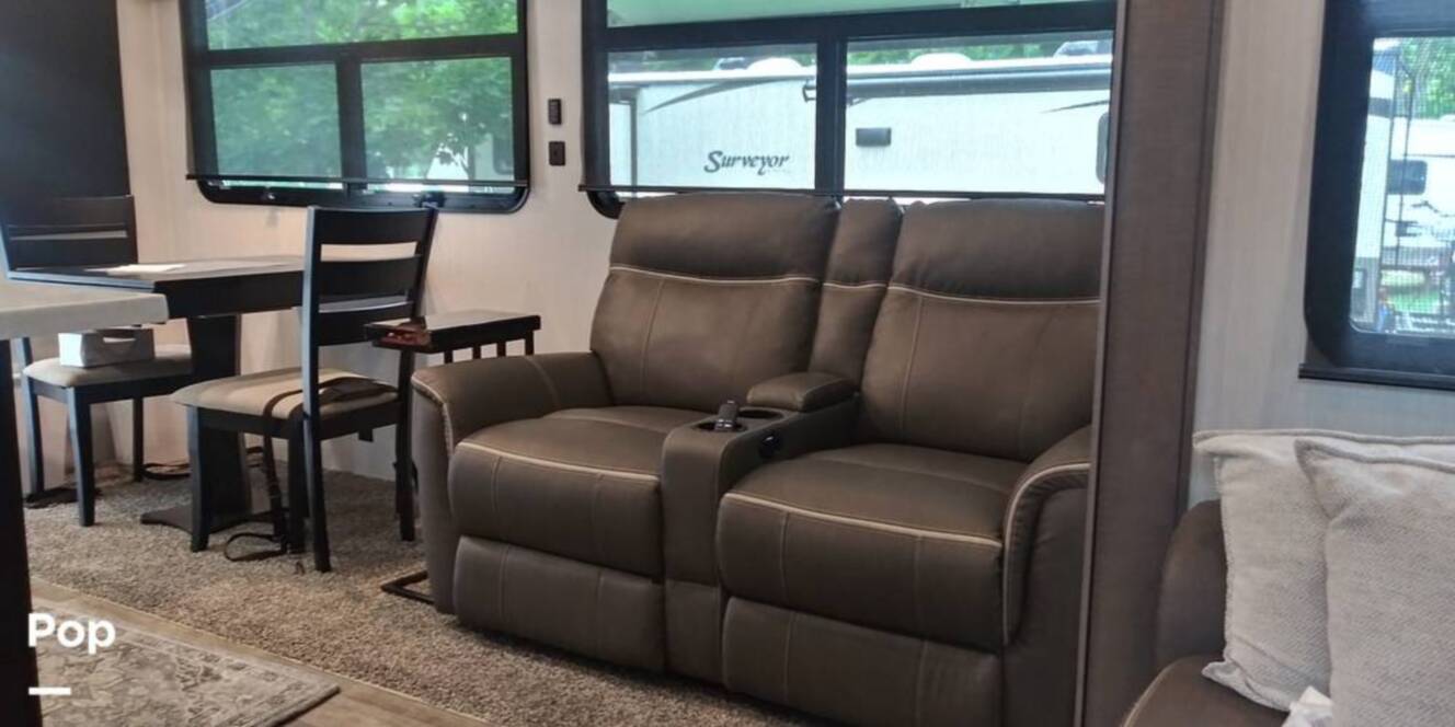 A photo of this 2021 Forest River Cedar Creek 377BH