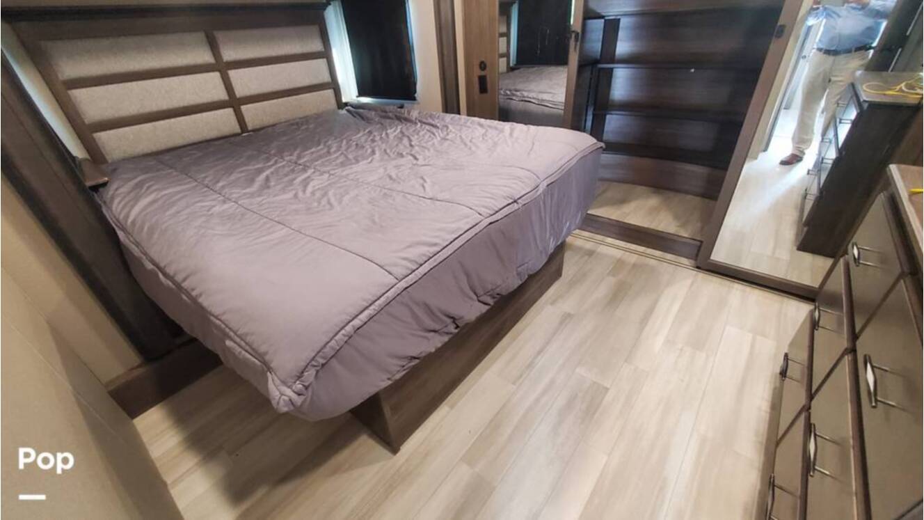 A photo of this 2021 Grand Design Solitude 3950BHR
