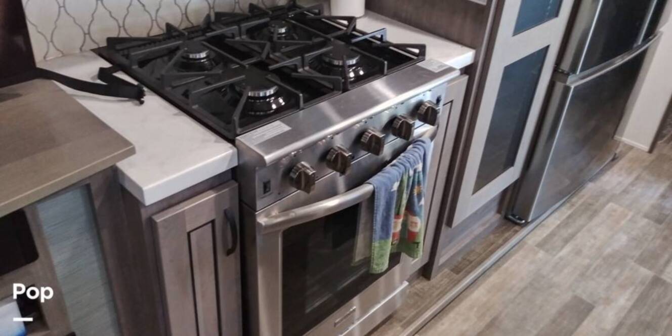 A photo of this 2021 Forest River Cedar Creek 377BH