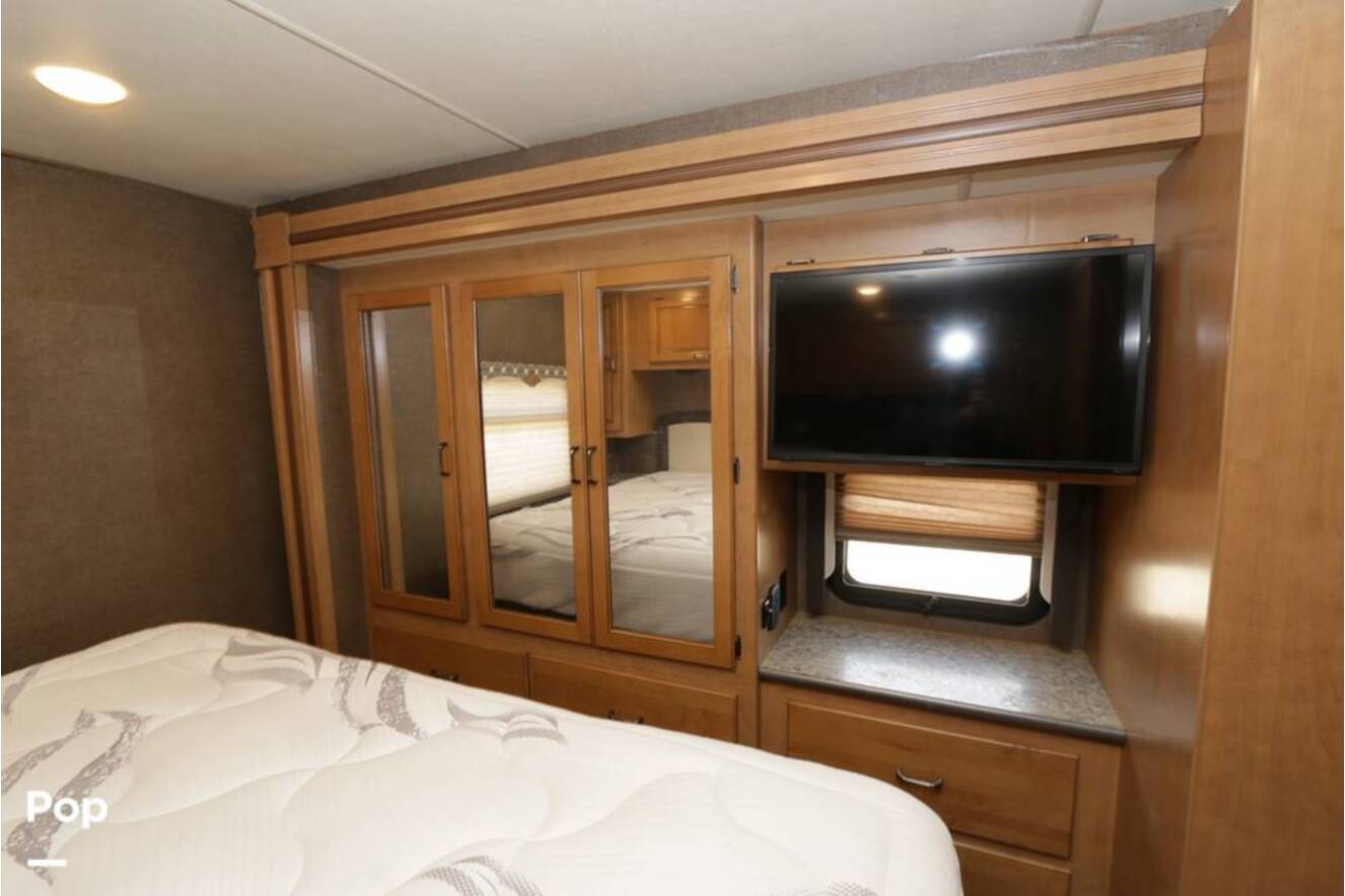 A photo of this 2017 Thor Motor Coach Hurricane 34J