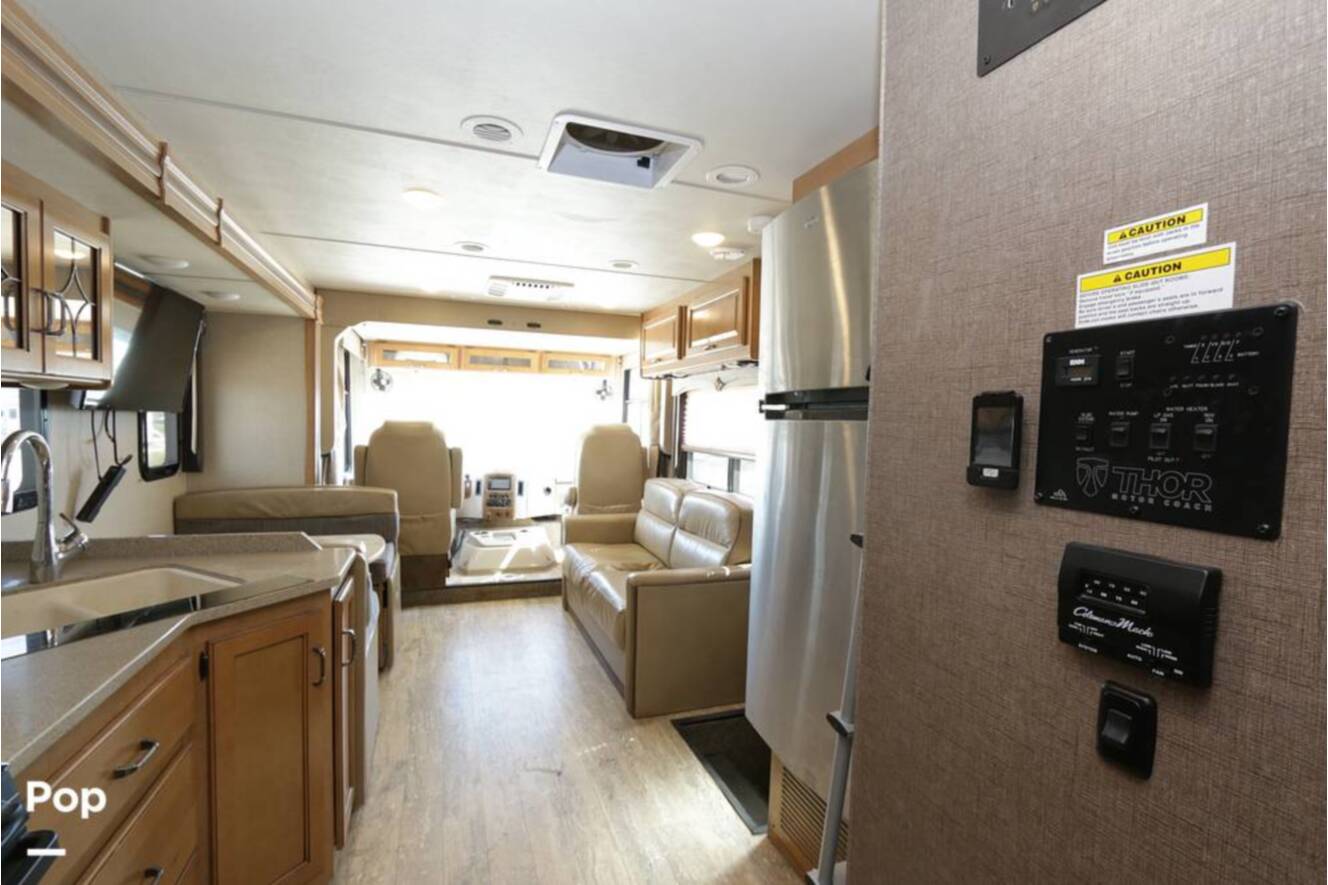 A photo of this 2017 Thor Motor Coach Hurricane 34J