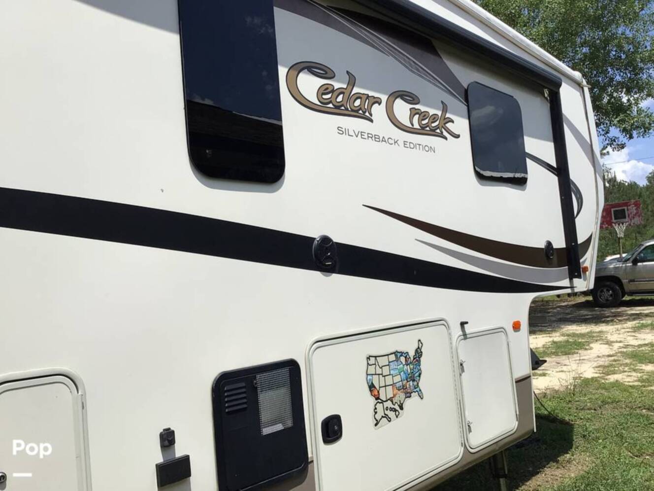 A photo of this 2017 Forest River Cedar Creek 37MBH