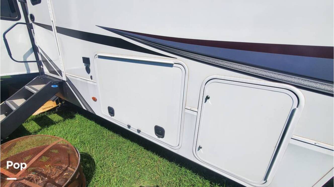 A photo of this 2021 Grand Design Solitude 3950BHR