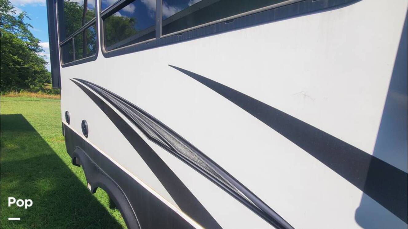 A photo of this 2021 Grand Design Solitude 3950BHR