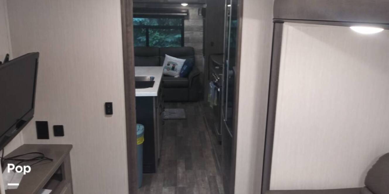 A photo of this 2021 Forest River Cedar Creek 377BH