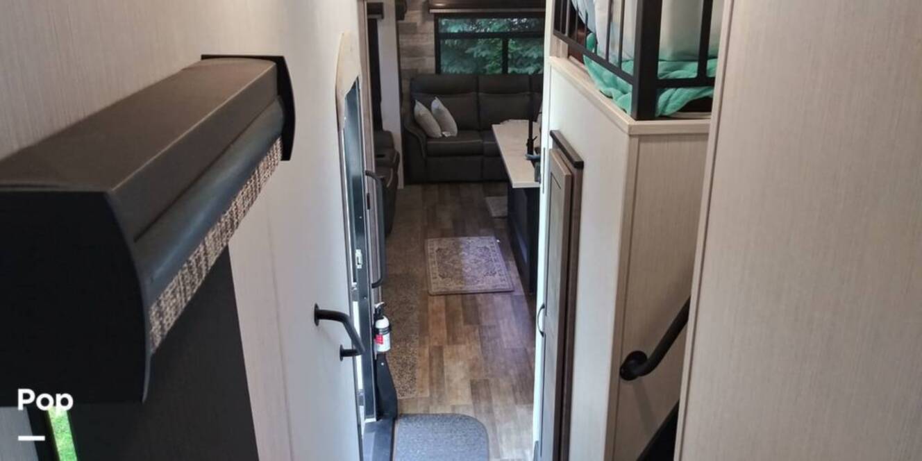 A photo of this 2021 Forest River Cedar Creek 377BH