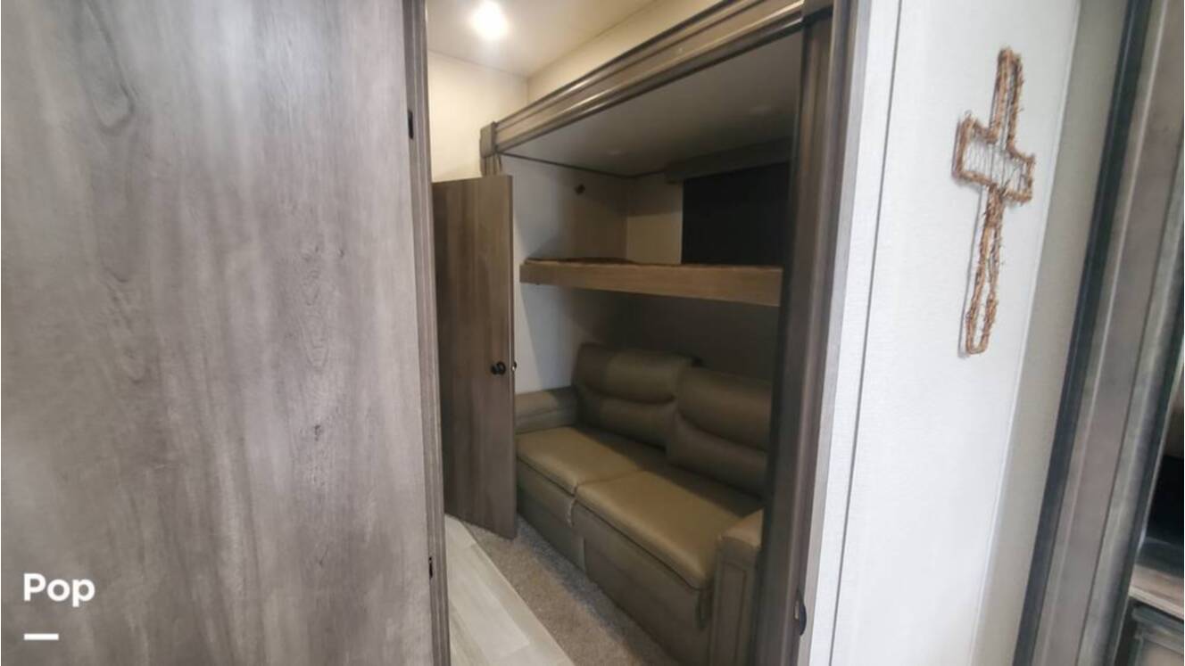 A photo of this 2021 Grand Design Solitude 3950BHR