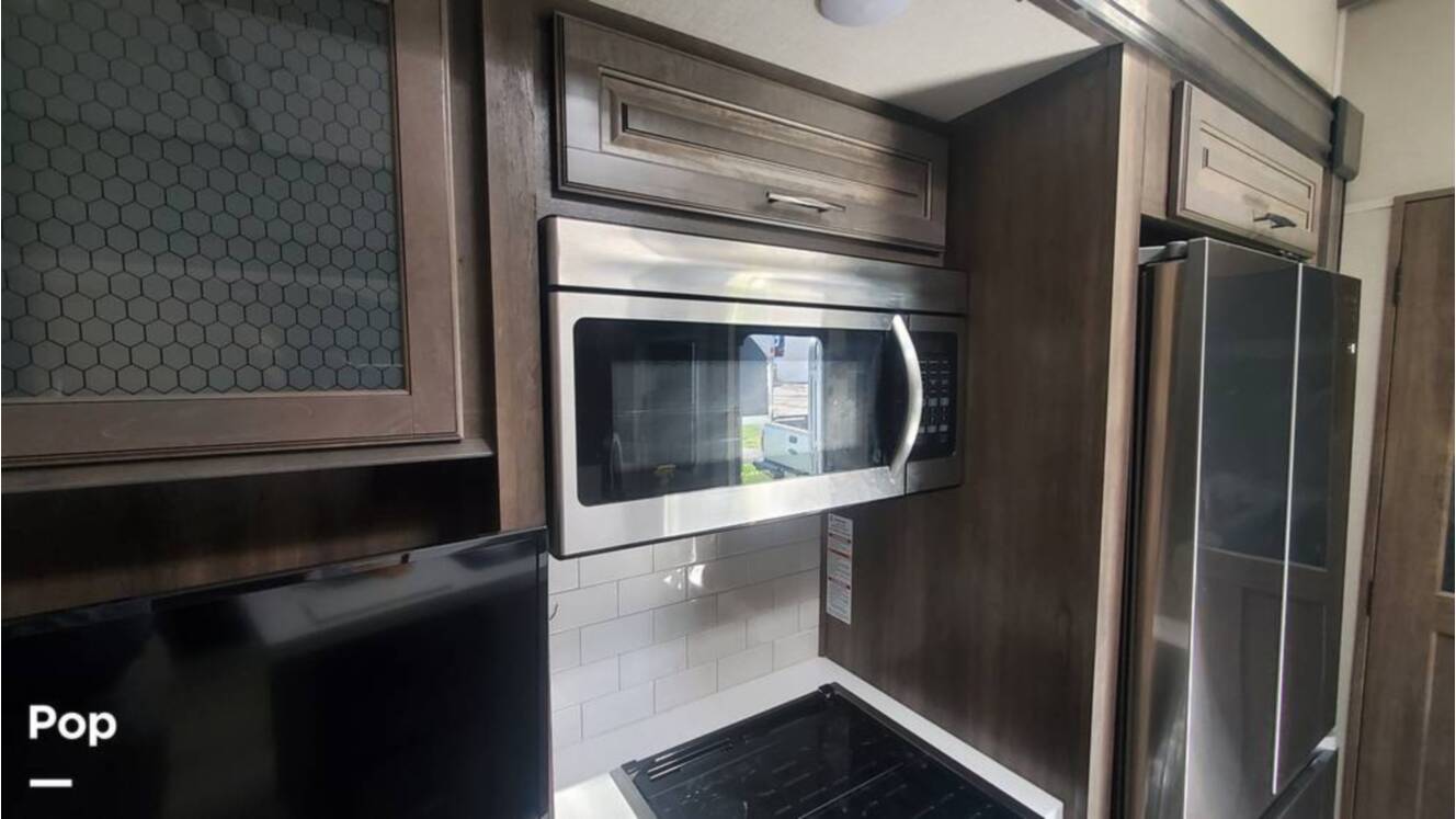 A photo of this 2021 Grand Design Solitude 3950BHR