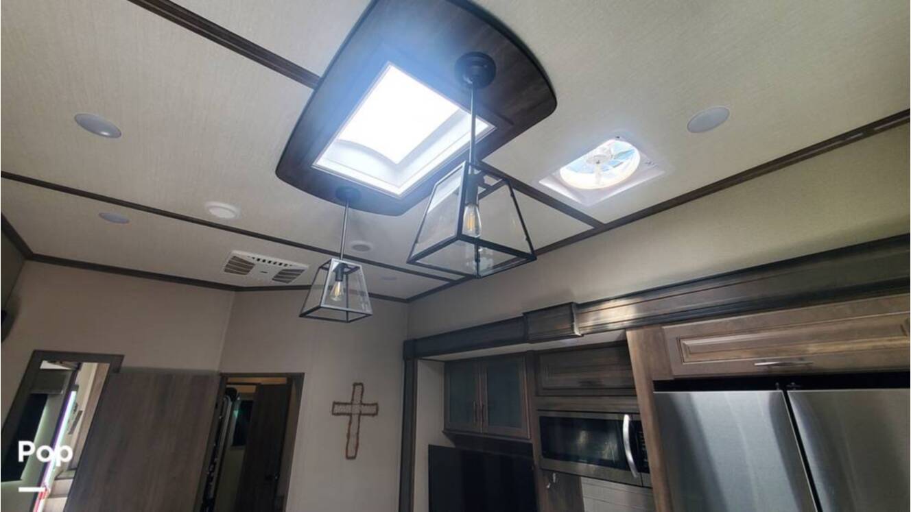 A photo of this 2021 Grand Design Solitude 3950BHR