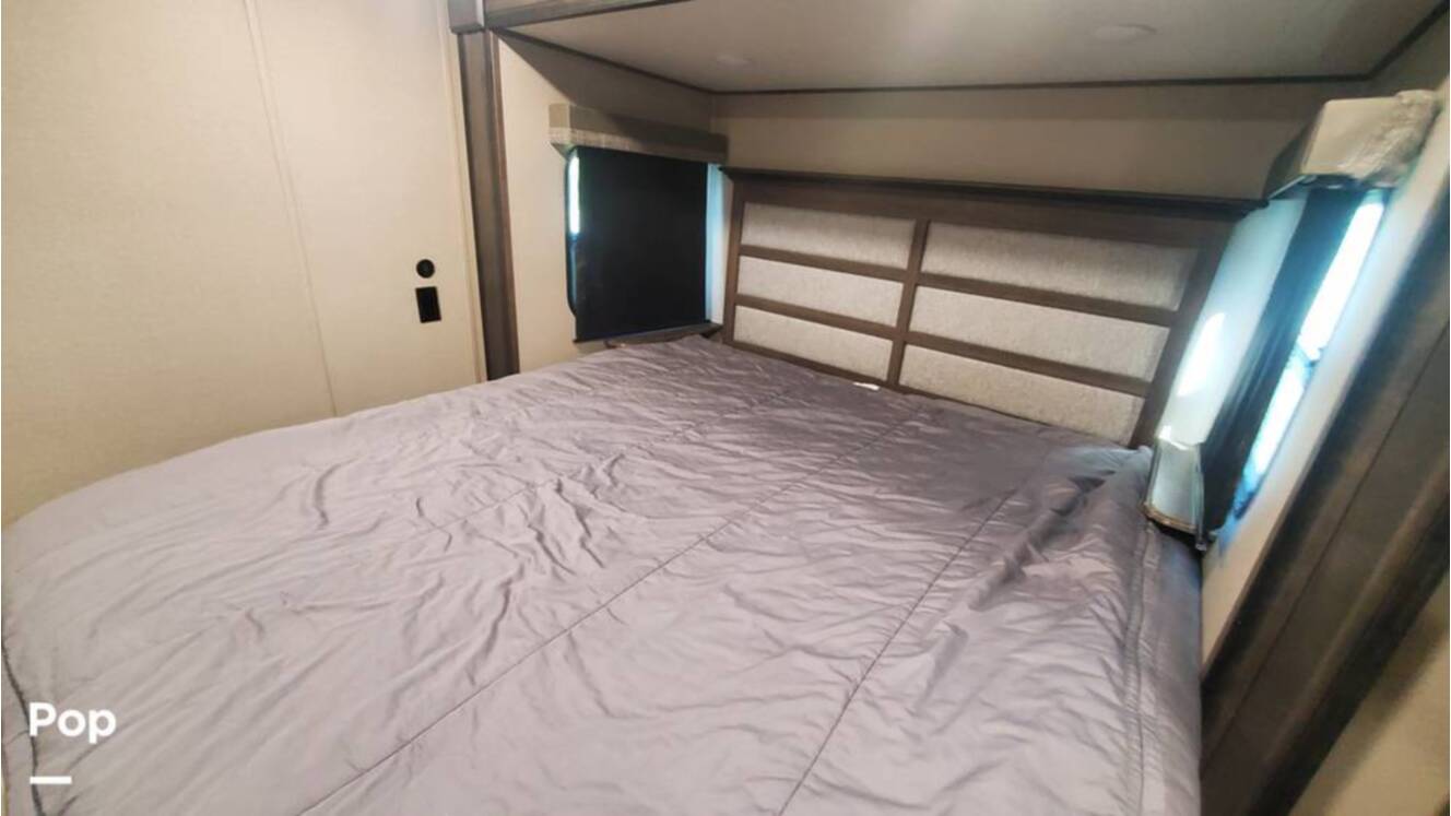 A photo of this 2021 Grand Design Solitude 3950BHR