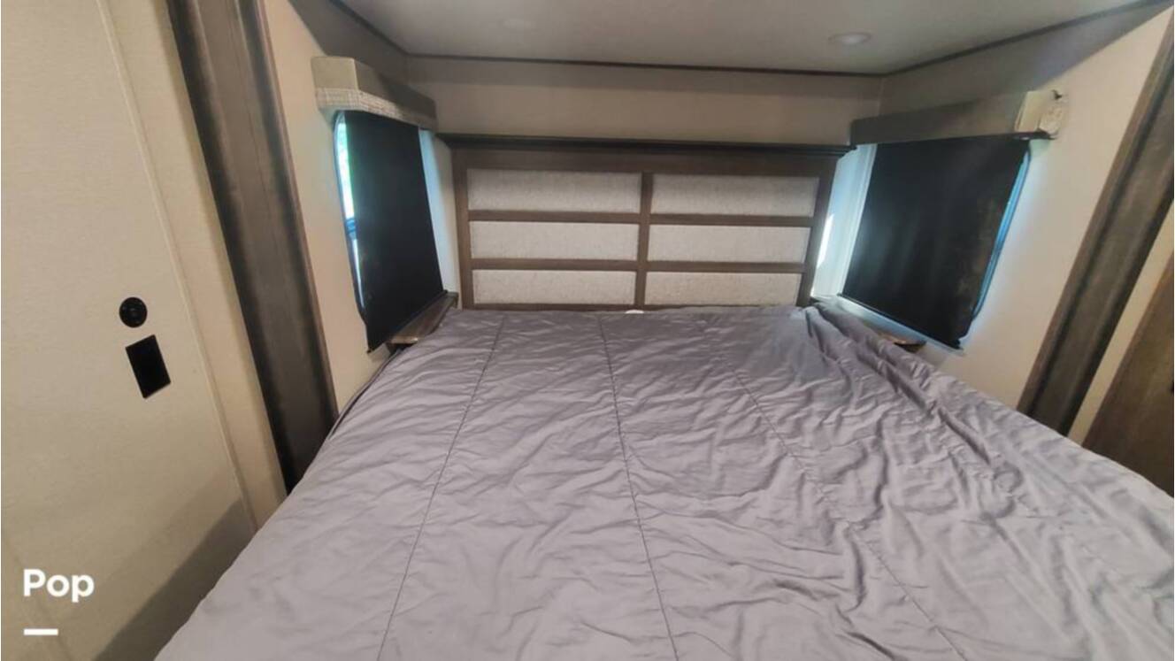 A photo of this 2021 Grand Design Solitude 3950BHR