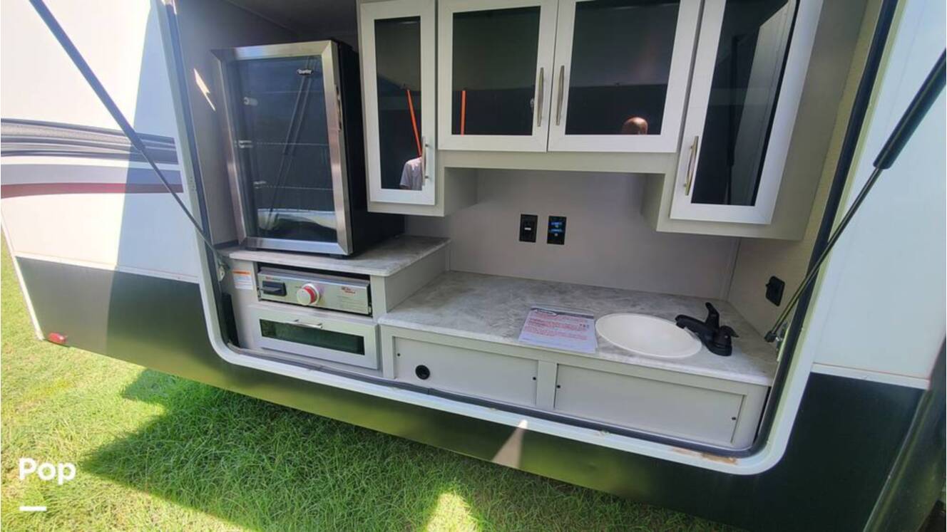 A photo of this 2021 Grand Design Solitude 3950BHR