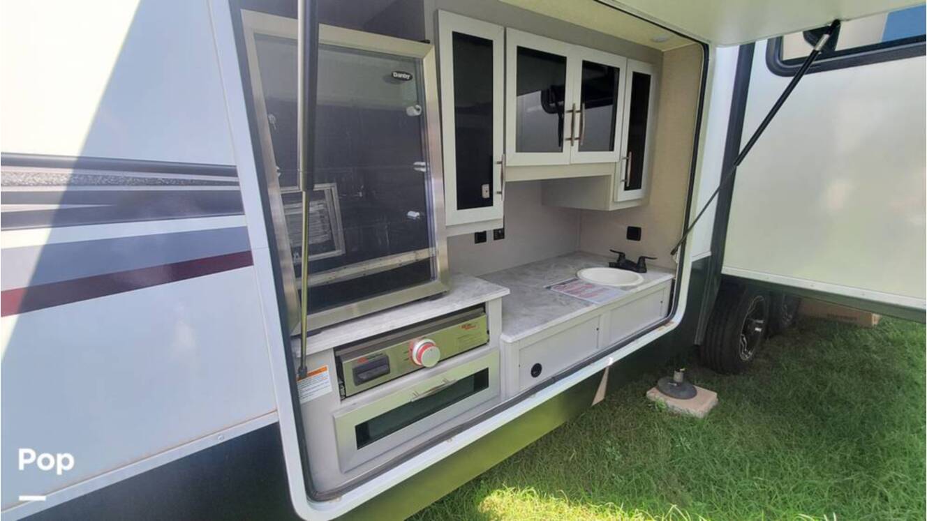 A photo of this 2021 Grand Design Solitude 3950BHR