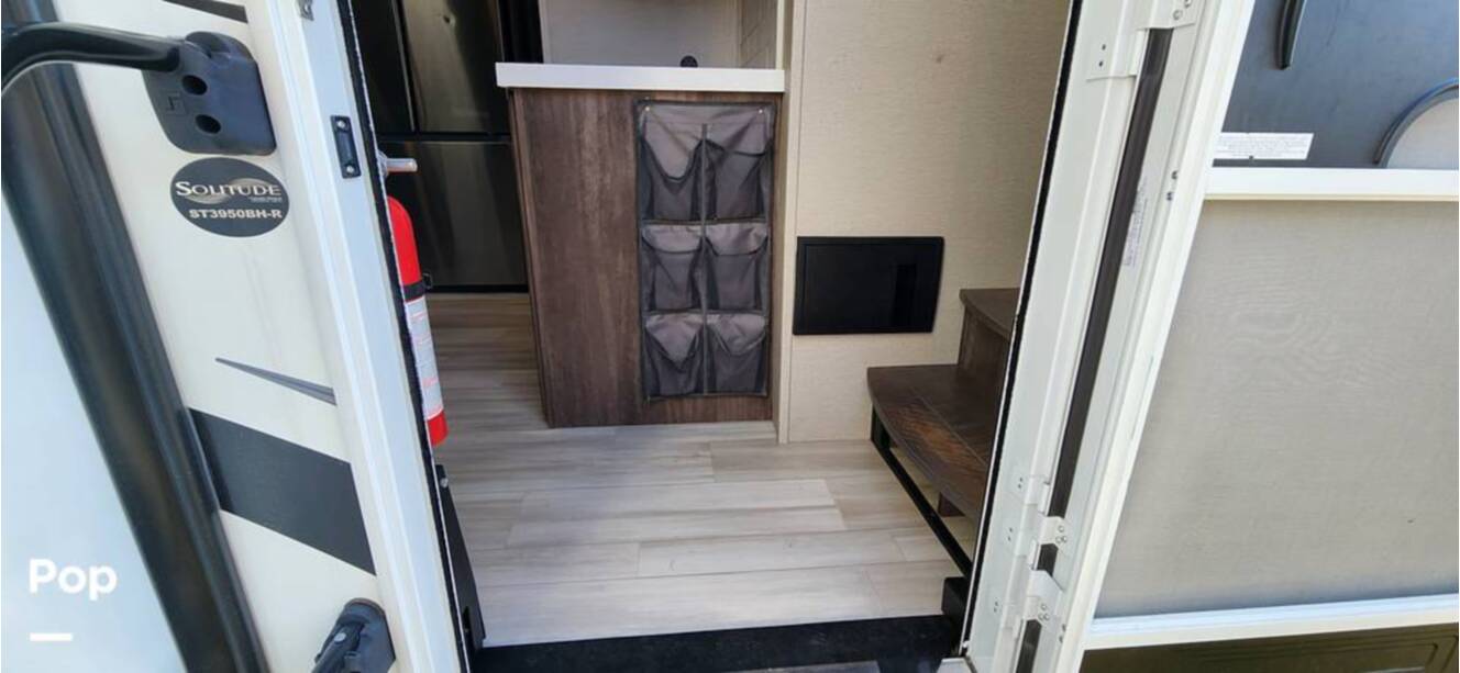A photo of this 2021 Grand Design Solitude 3950BHR