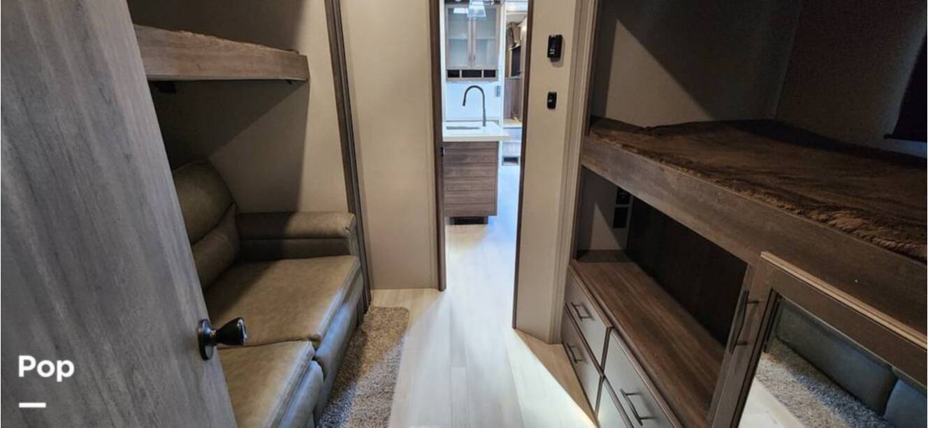 A photo of this 2021 Grand Design Solitude 3950BHR