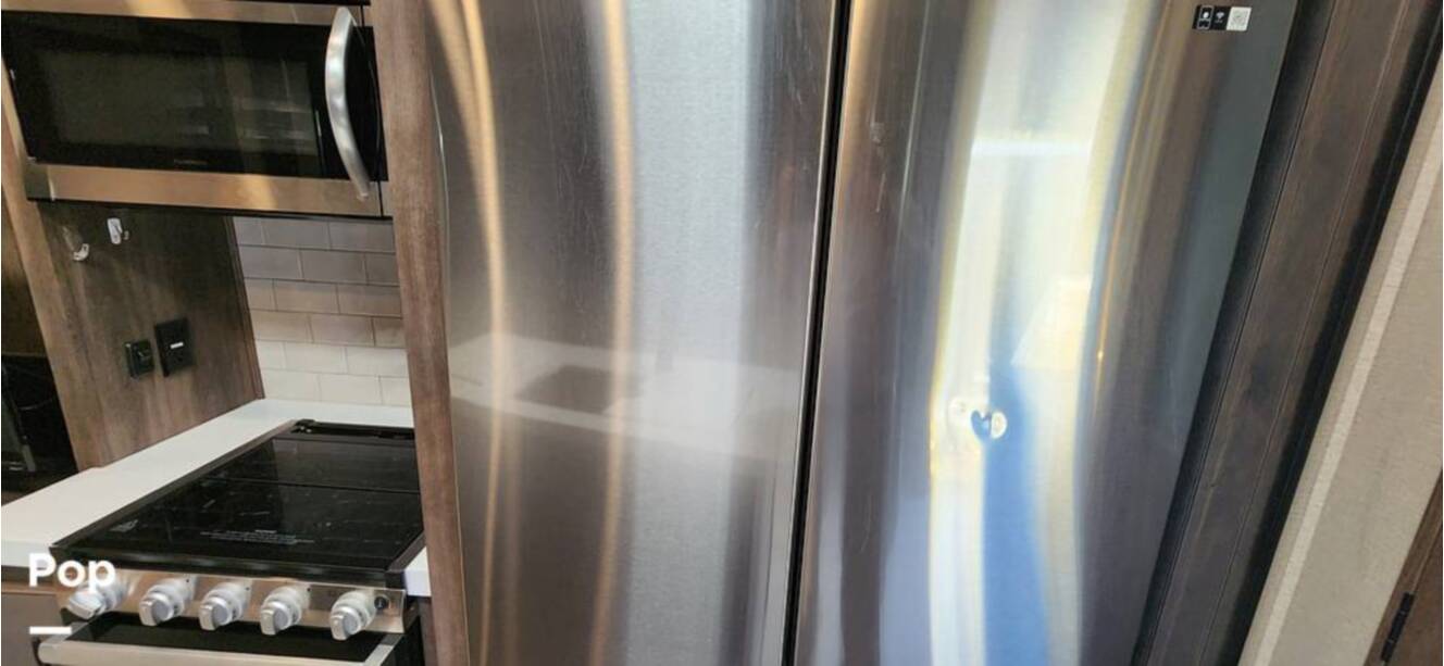 A photo of this 2021 Grand Design Solitude 3950BHR