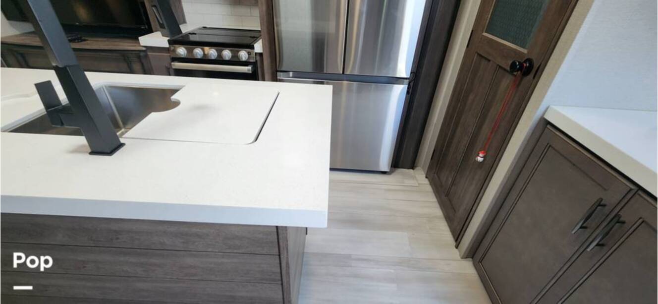 A photo of this 2021 Grand Design Solitude 3950BHR
