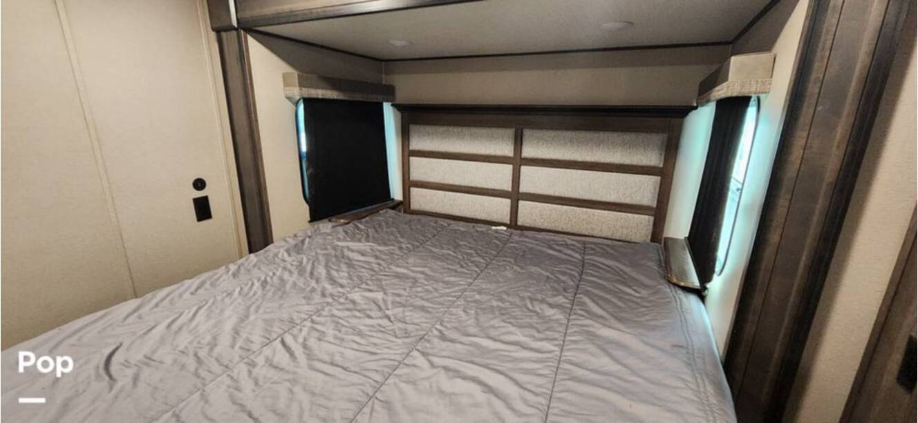 A photo of this 2021 Grand Design Solitude 3950BHR