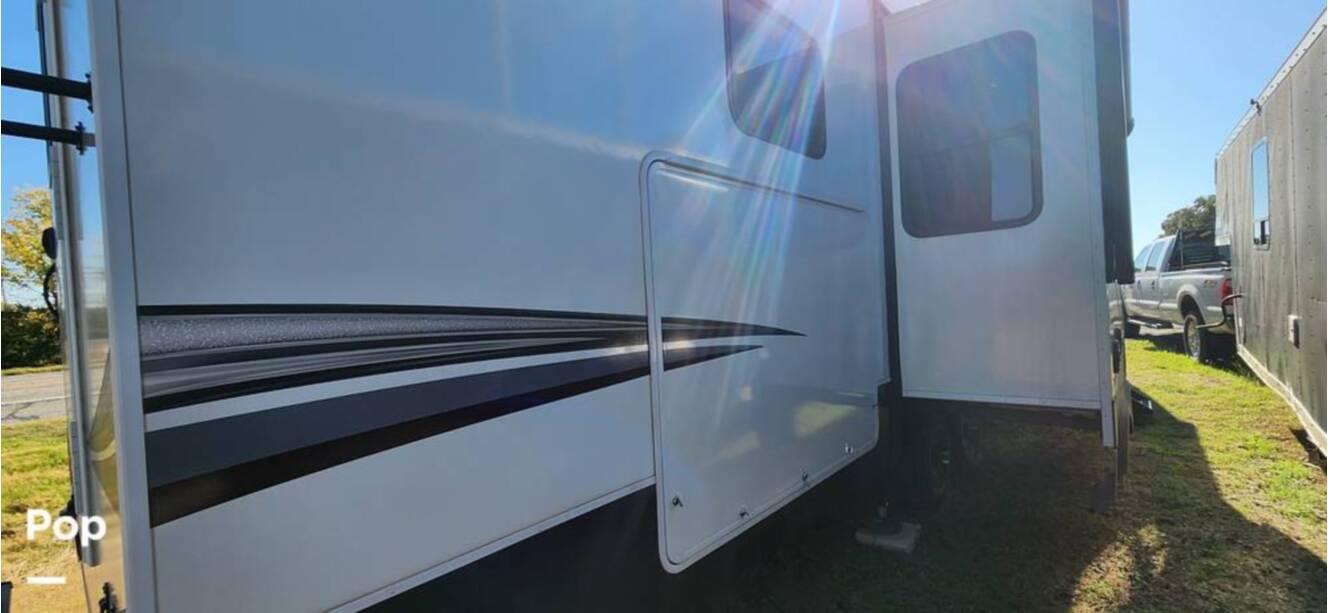 A photo of this 2021 Grand Design Solitude 3950BHR