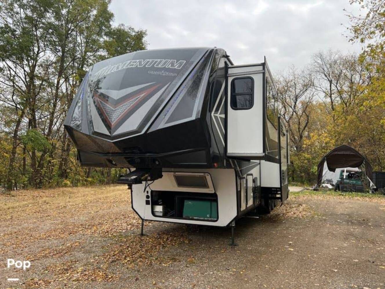 A photo of this 2018 Grand Design Momentum 376TH