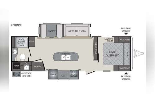 2017 Keystone Rv Premier Ultra Lite 26RBPR in new ulm MN