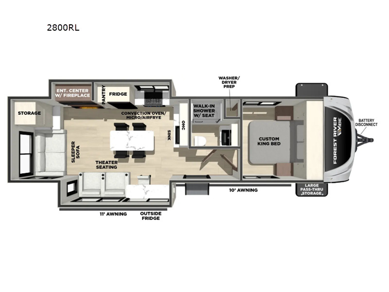 2026 Forest River Rv Vibe 2800RL in nevada IA