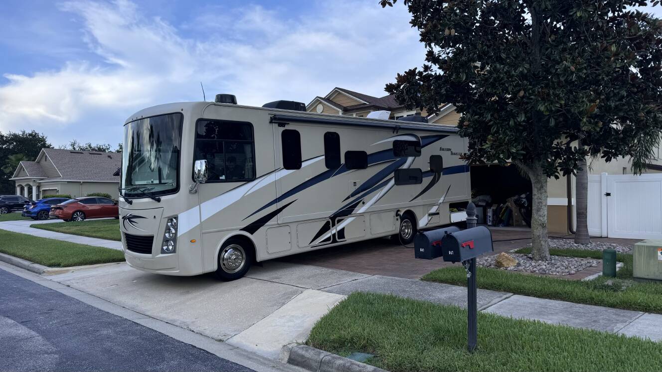 A photo of this 2022 Thor Motor Coach FREEDOM TRAVELER A32