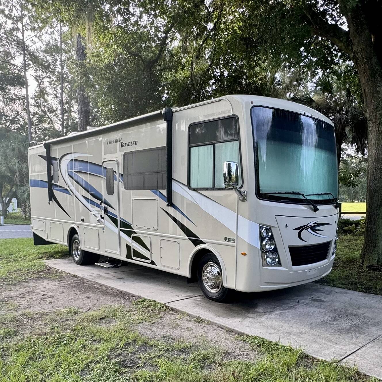 A photo of this 2022 Thor Motor Coach FREEDOM TRAVELER A32