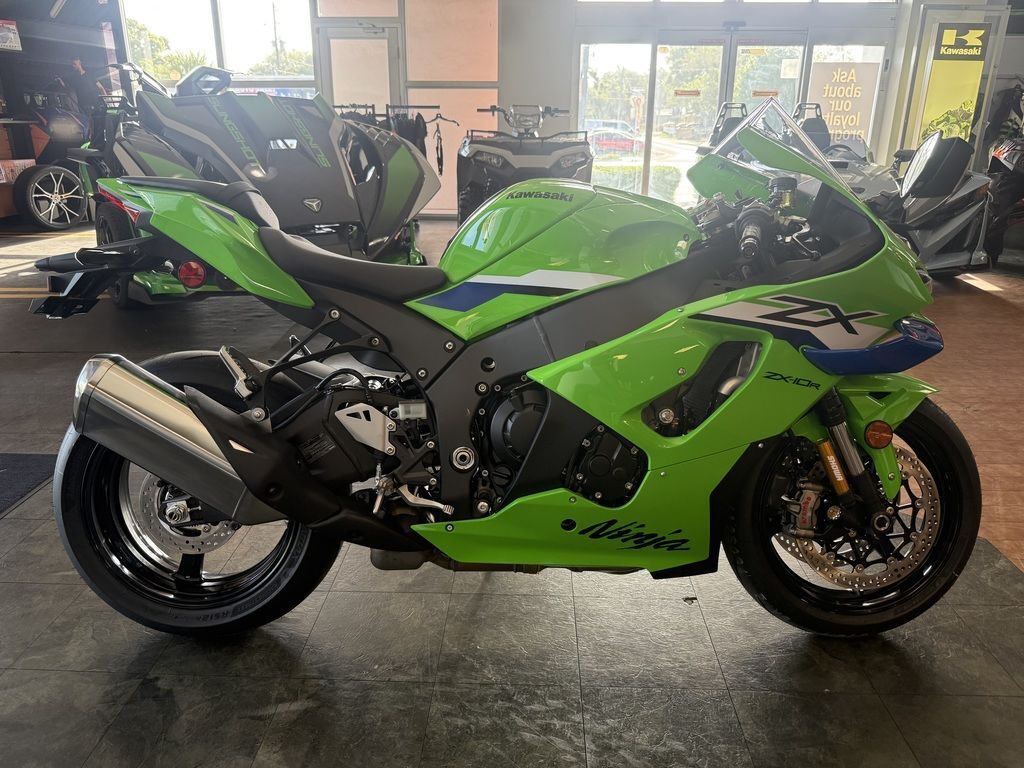 『TEN H.S SILVER×石 10』 Used Silver Kawasaki Ninja ZX-10R Base Motorcycles For Sale