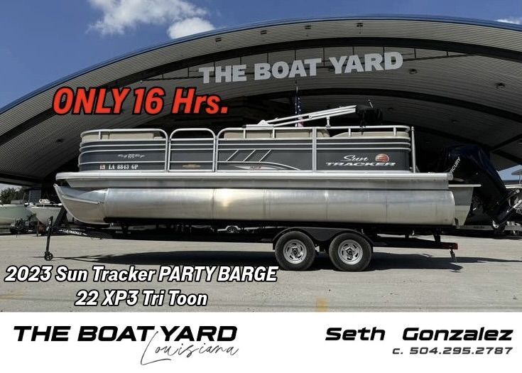 2023 Sun Tracker Party Barge 22 Rf Xp3 in marrero LA