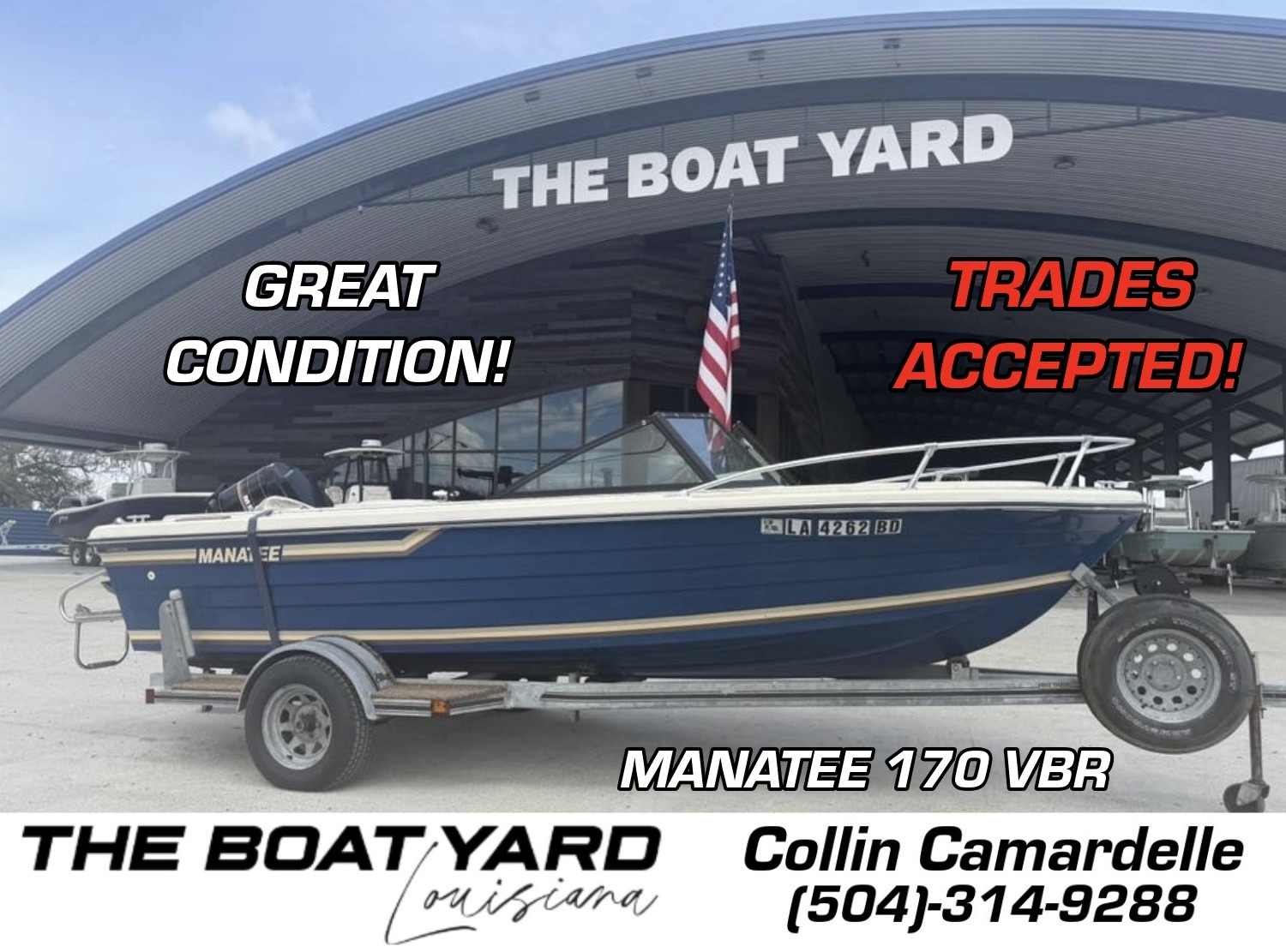 1984 Manatee 170 Vbr in marrero LA