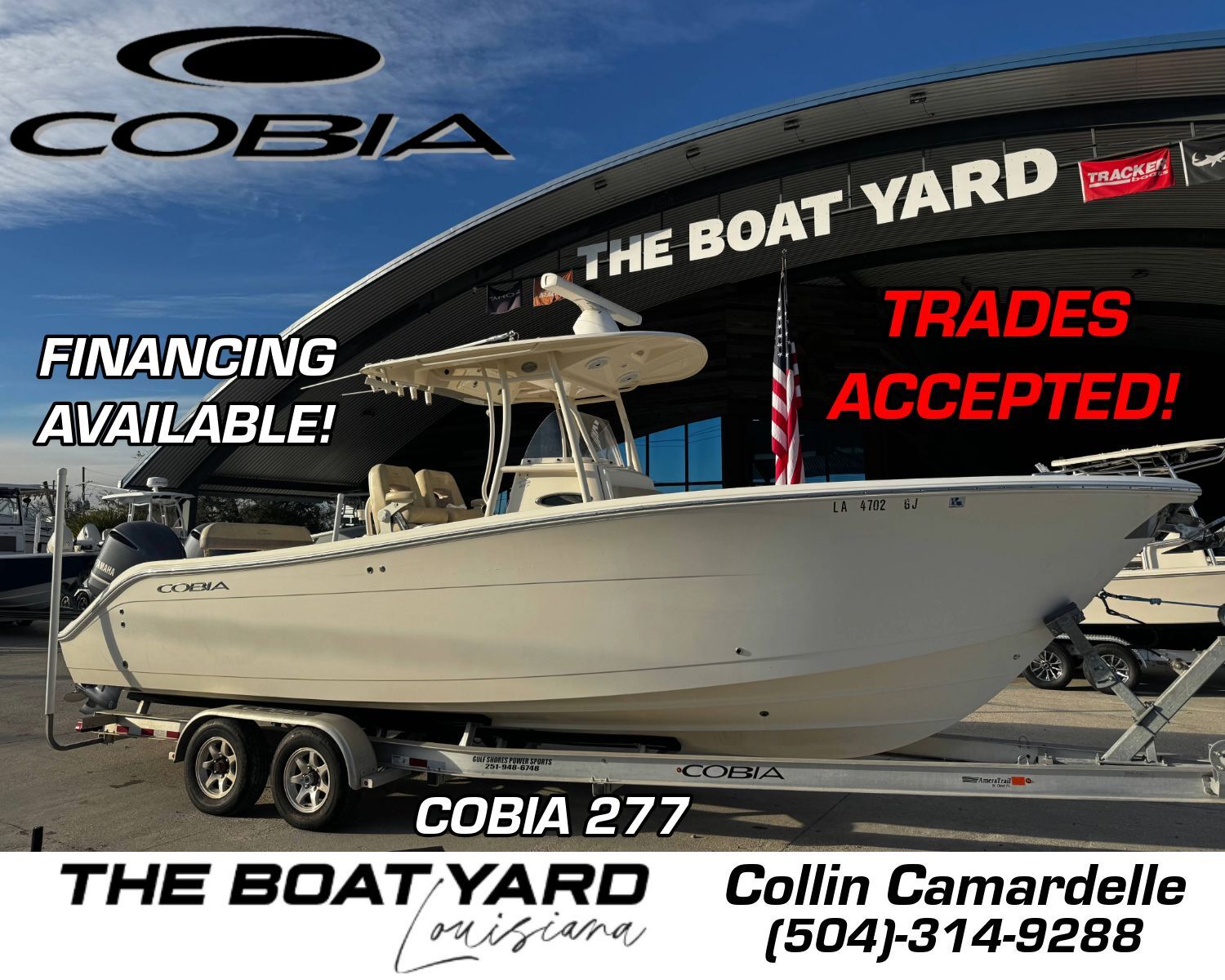 2017 Cobia 277 Center Console in marrero LA