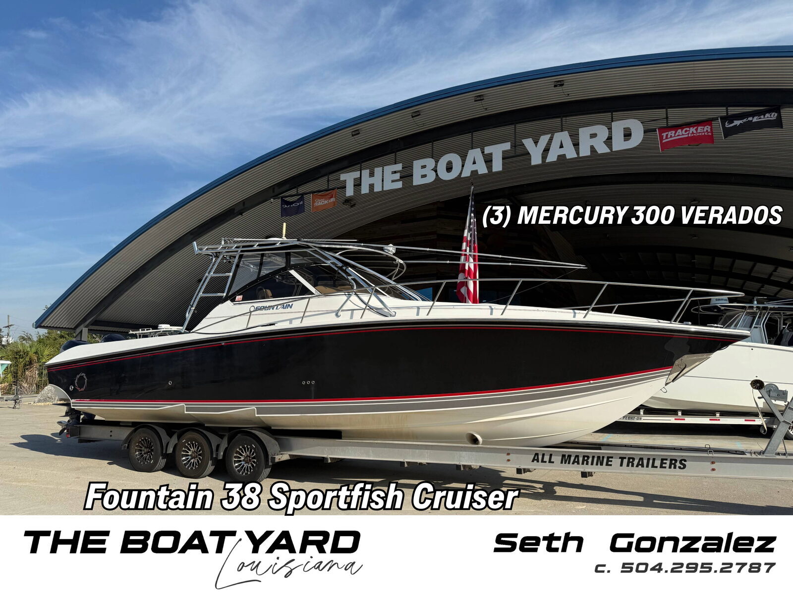 2008 Fountain 38 Sportfish Cruiser Outboard in marrero LA