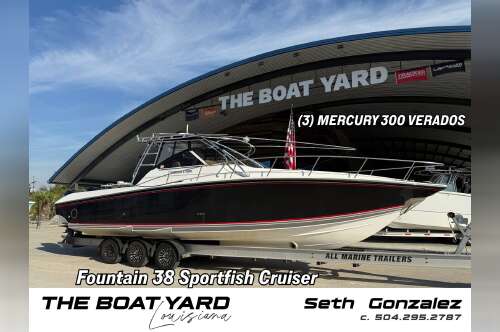 2008 Fountain 38 Sportfish Cruiser Outboard in marrero LA
