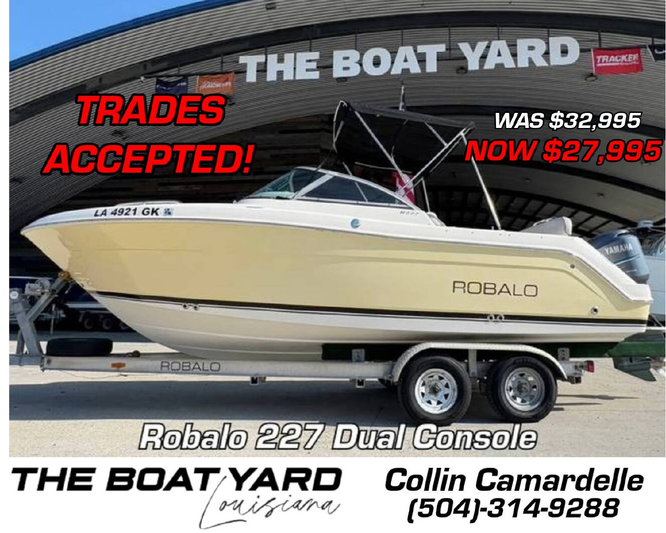 A photo of this 2006 Robalo R227 Dual Console