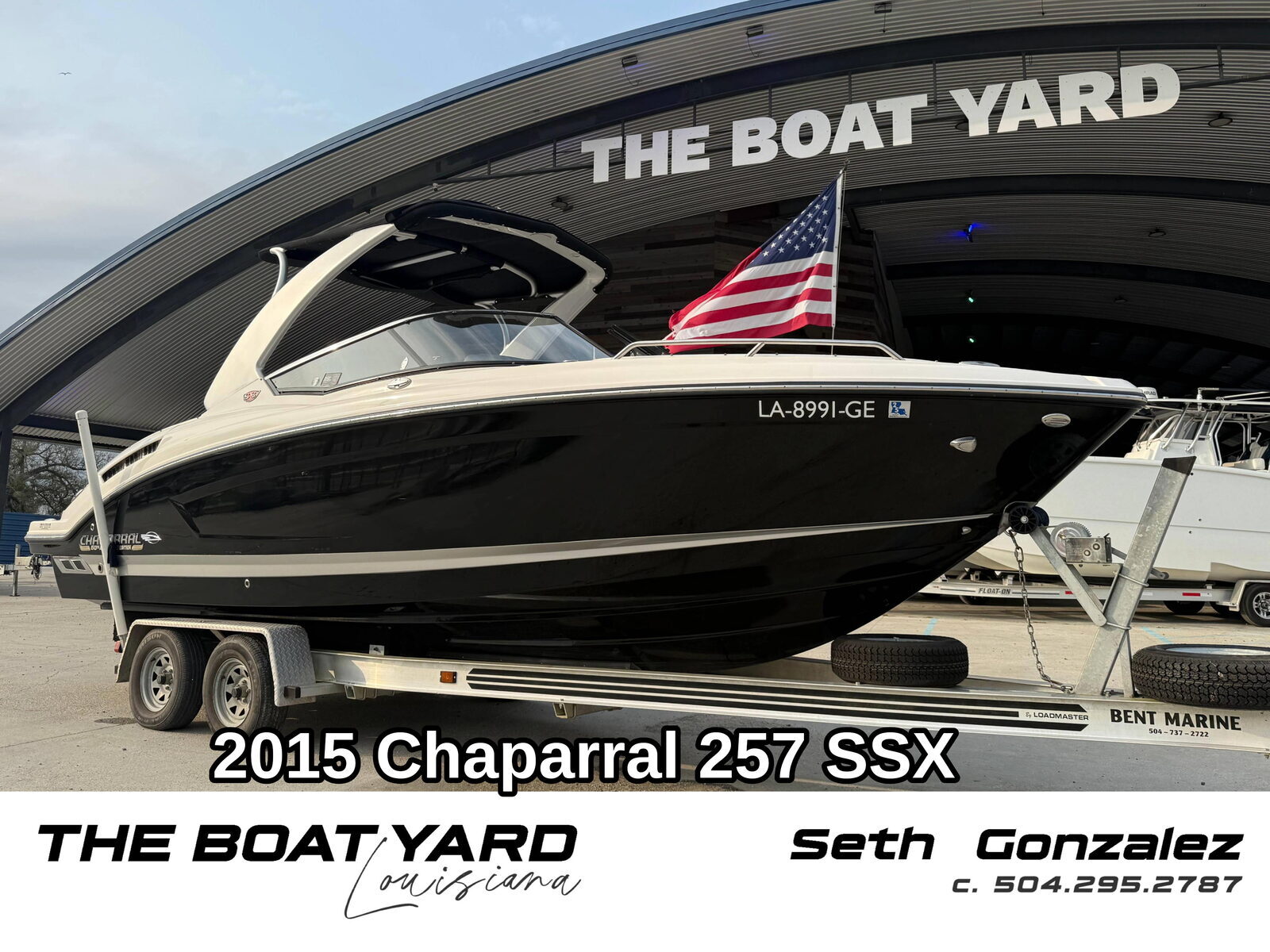 2015 Chaparral 257 Ssx 347 in marrero LA