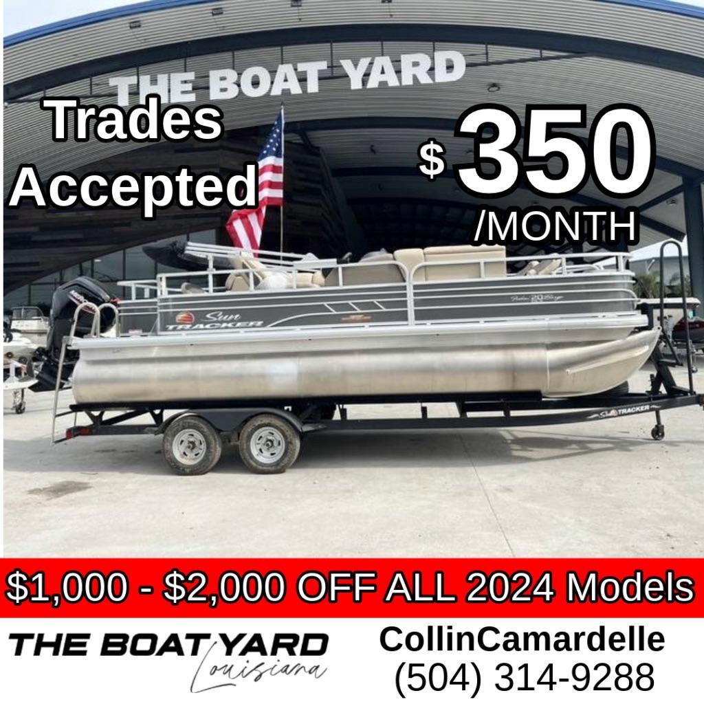 2024 Sun Tracker Fishin' Barge 20 Dlx in marrero LA