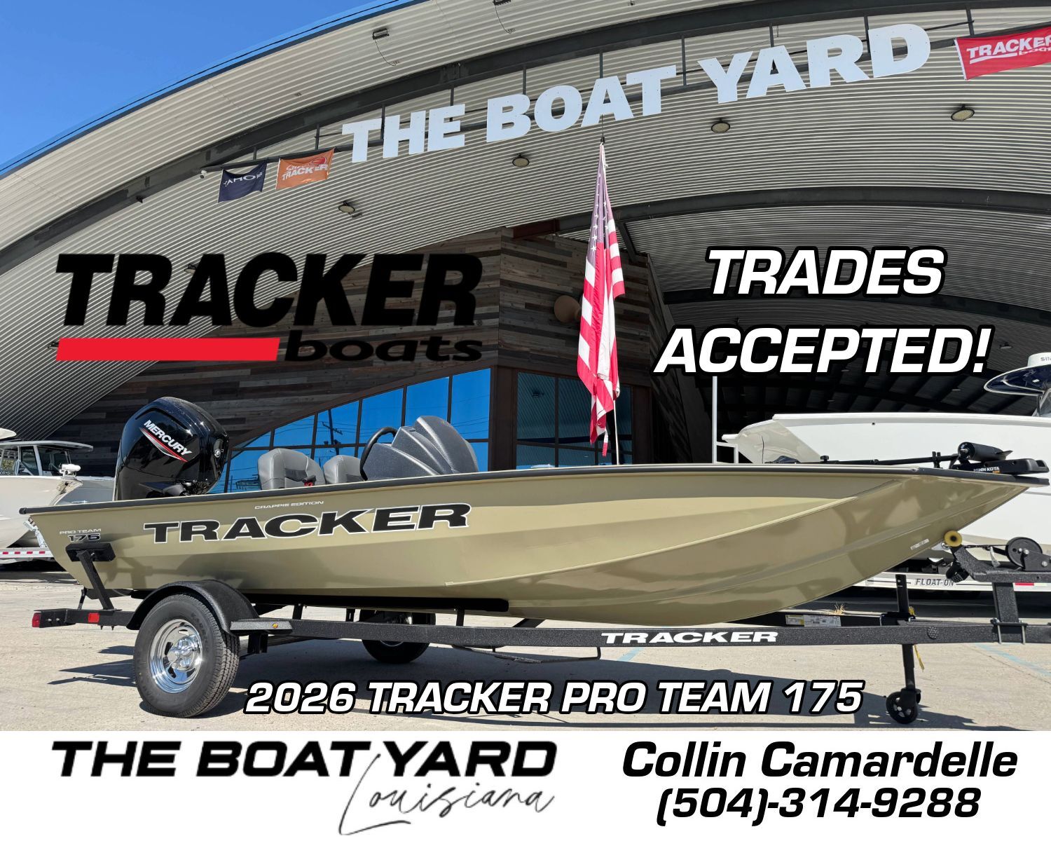 2026 Tracker Pro Team 175 in marrero LA