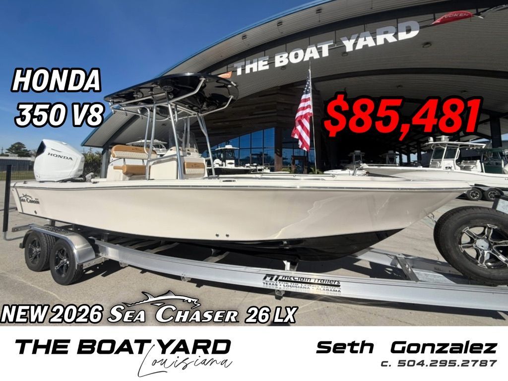 2026 Sea Chaser 26 Lx NAN in marrero LA