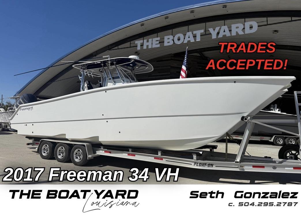 2017 Freeman 34Vh in marrero LA
