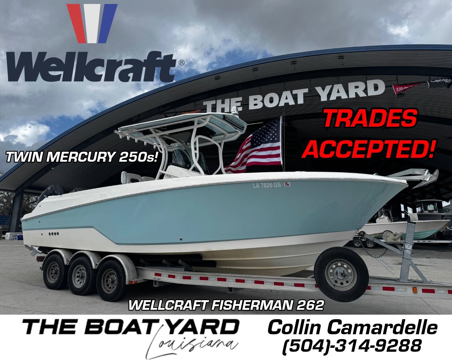 2019 Wellcraft 262 Fisherman in marrero LA