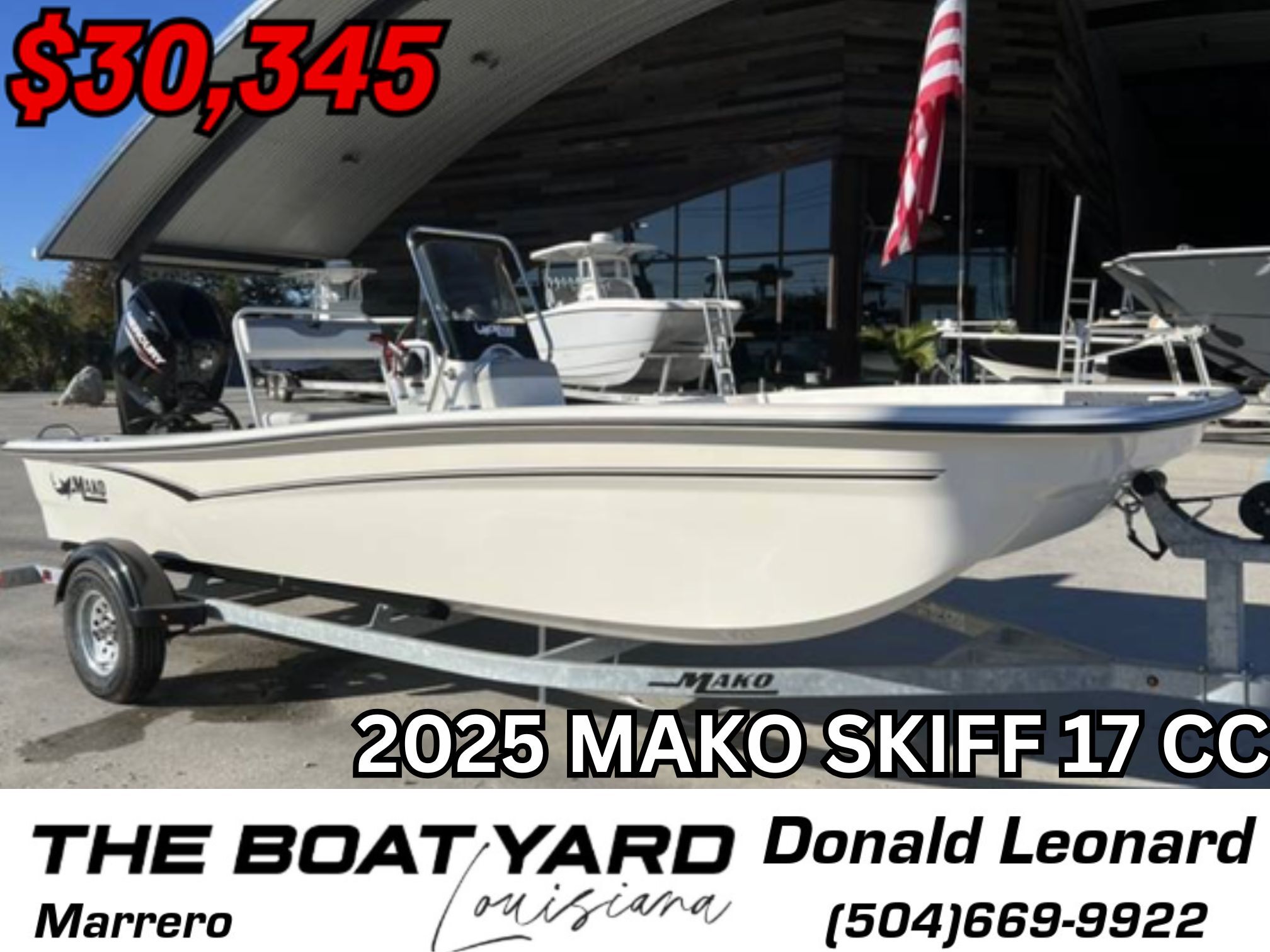 2025 Mako Pro Skiff 17 Cc in marrero LA