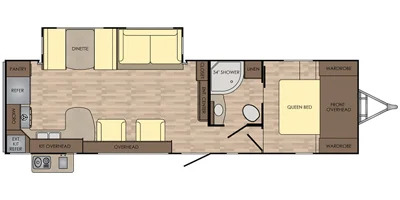 2018 Crossroads SUNSET TRAIL 291RK RV