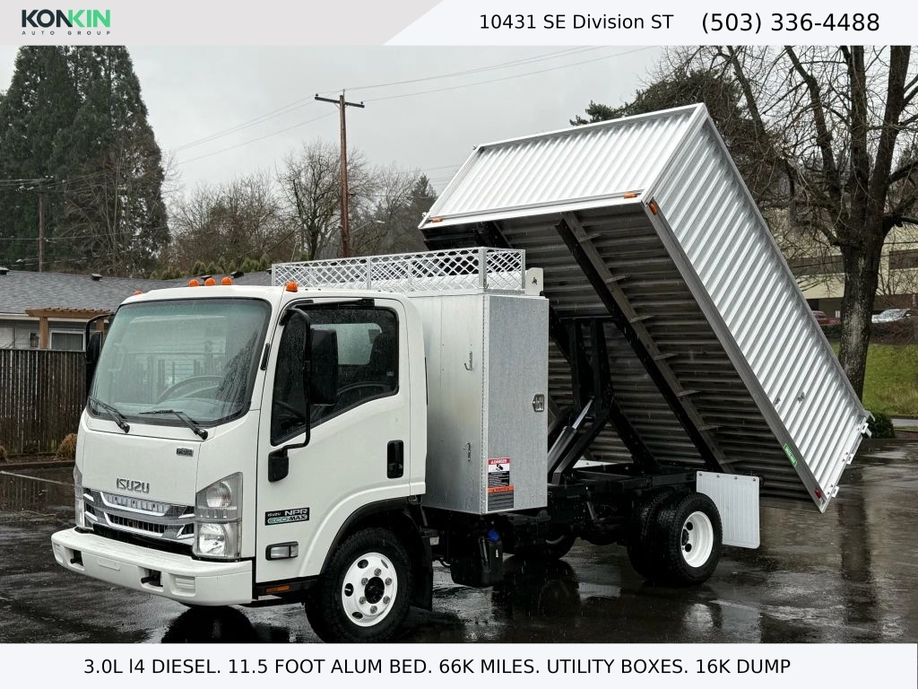 2013 Isuzu Med Duty NPR Dump Truck in Portland, OR