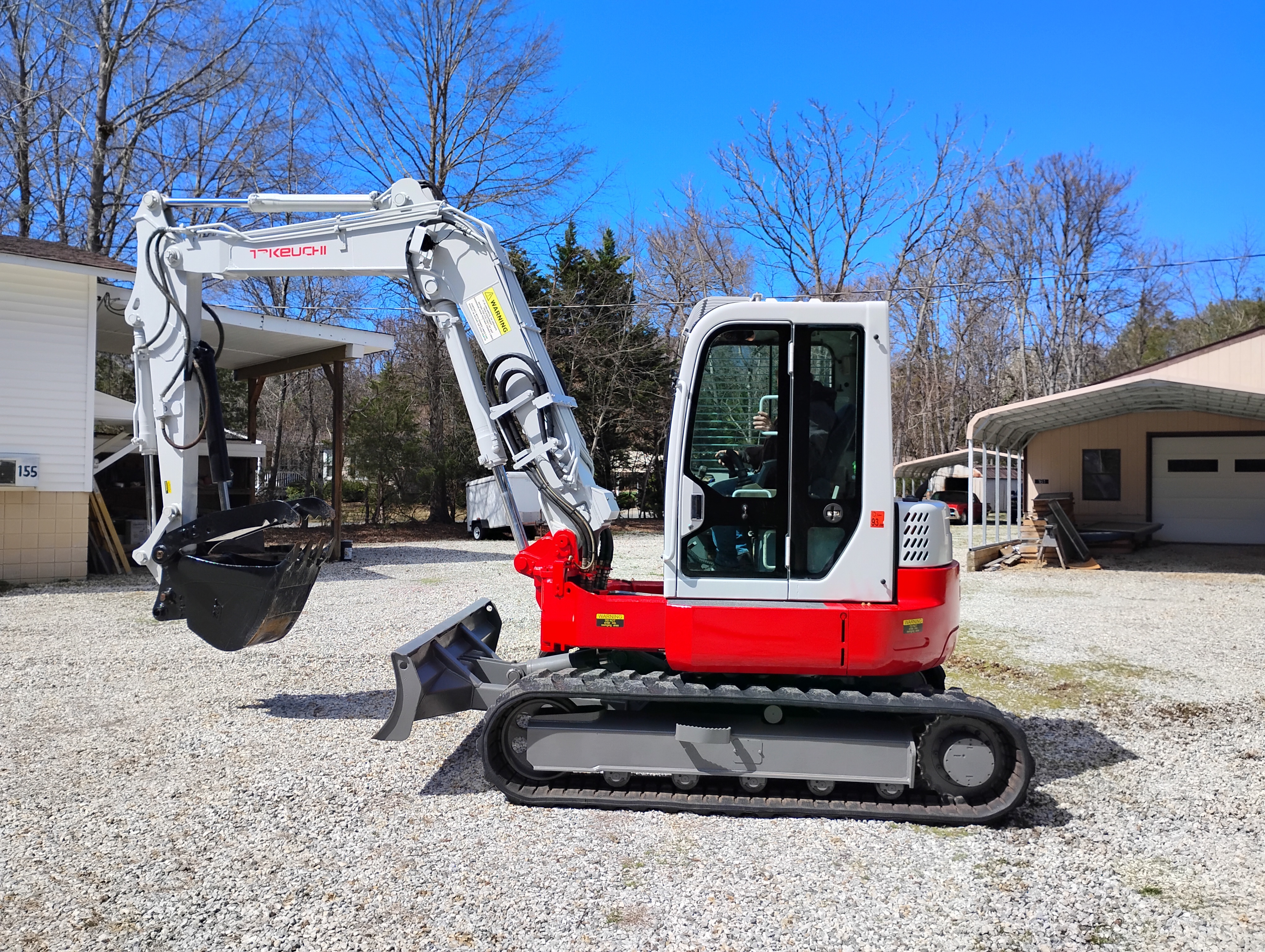 2007 TAKEUCHI TB 180 FR in Nellysford, VA