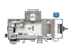 2022 FOREST RIVER SURVEYOR LEGEND 203RKLE