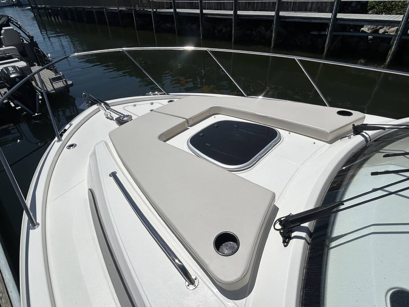 A photo of this 2026 Boston Whaler 325 Conquest