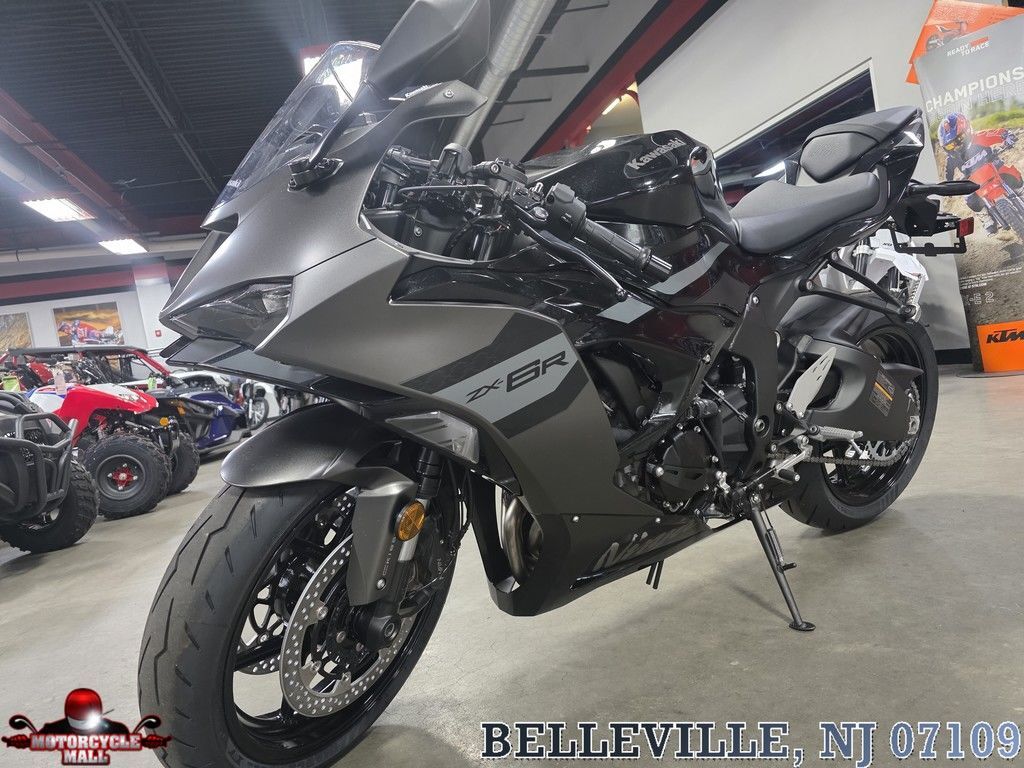 Gray Kawasaki Ninja ZX-6R Motorcycles For Sale in New Jersey