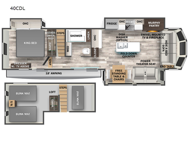 2023 Forest River Rv Cedar Creek Cottage 40CDL in bemidji MN